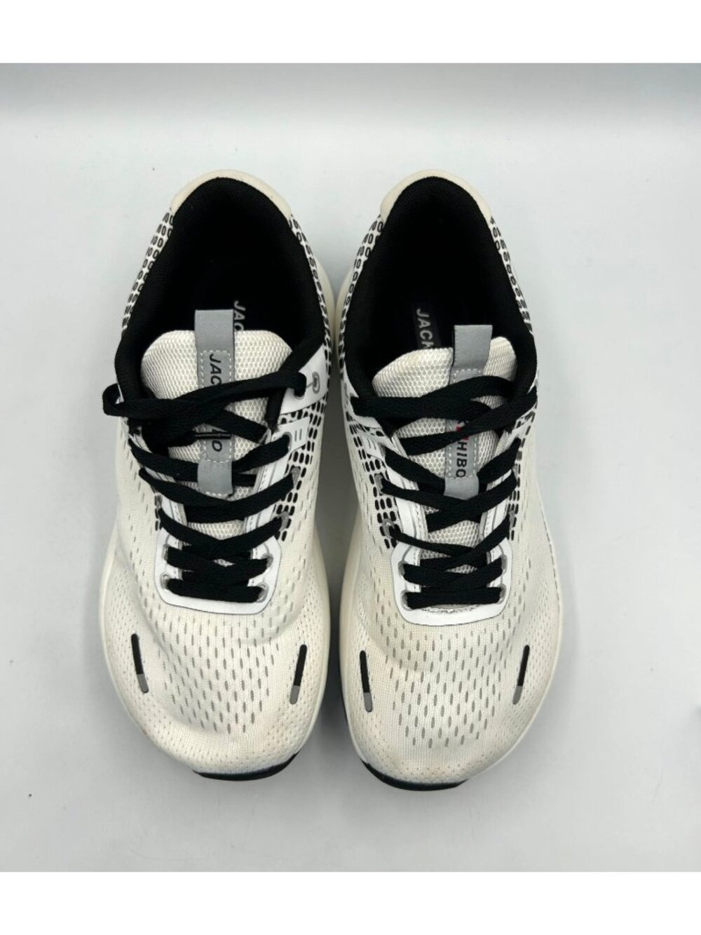 Jackshibo Women's Black & White Athletic Running Shoes Size 10 3557 - Picture 6 of 16